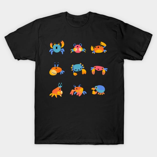 Crab T-Shirt by pikaole